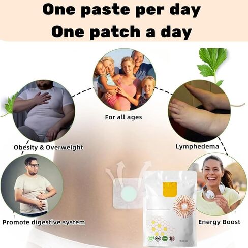 2024 رقعات سم النحل الجديدة - رقعات التصريف اللمفاوي لسم النحل، رقعات تصريف سم النحل للنساء والرجال (3 أكياس/30 قطعة) in Kuwait