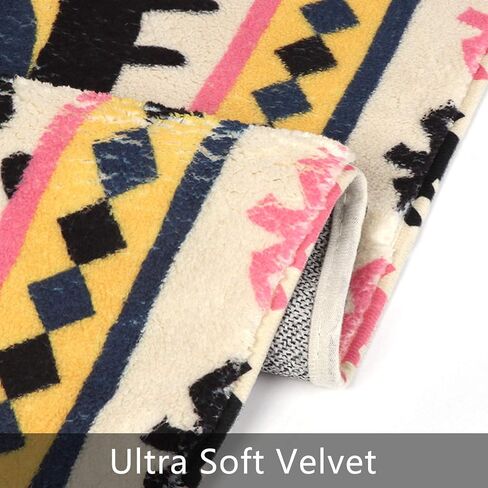 HAOCOO Spirit Eye Bath Rug Runner 2’x5’ Large Non-Slip VintageThrow Rugs Super Soft Velvet Creative Tribal Floor Carpet for Bedroom Living Room Nursery Decor in Saudi Arabia