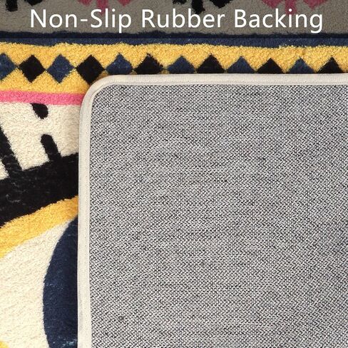 HAOCOO Spirit Eye Bath Rug Runner 2’x5’ Large Non-Slip VintageThrow Rugs Super Soft Velvet Creative Tribal Floor Carpet for Bedroom Living Room Nursery Decor in Saudi Arabia