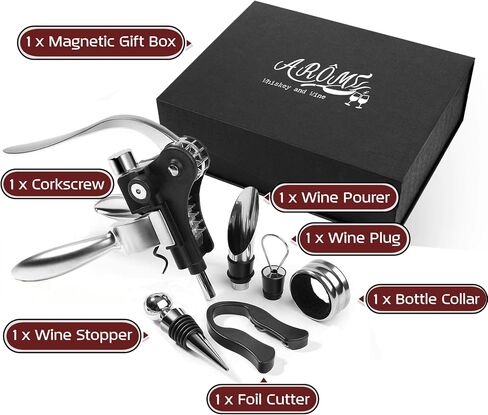 Chess Board and cork screw wine bottle opener set by AROME in Saudi Arabia