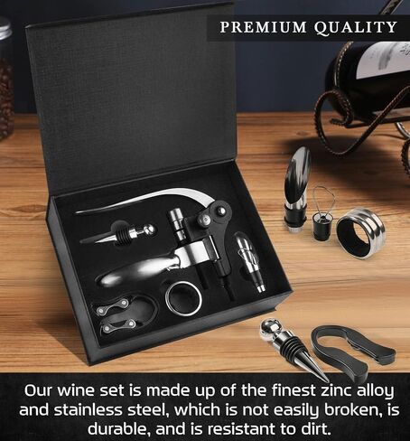 Chess Board and cork screw wine bottle opener set by AROME in Saudi Arabia