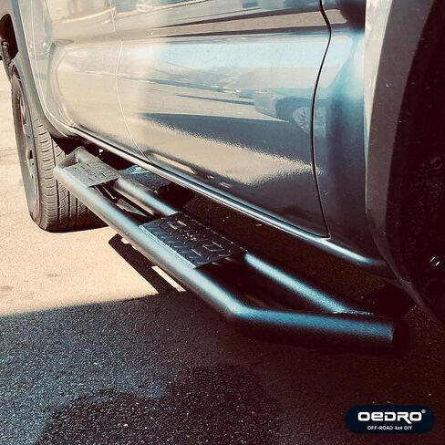 لوحات تشغيل OEDRO مقاس 6 بوصات متوافقة مع 2019-2024 Dodge Ram 1500 New Body Quad Cab، وخطوات جانبية للشاحنة، وألواح قابلة للطلاء، وشريط Nerf محكم in Saudi Arabia