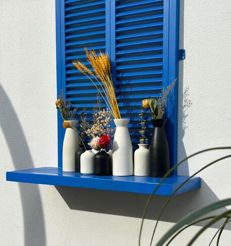 مزهريات سيراميك للزهور، [مجموعة مزهرية صغيرة مكونة من 3 قطع] [مزهرية سيراميك بيضاء] ديكور منزلي لمزرعة بوهو الحديثة، مناسب لغرفة المعيشة ورف المكتب وطاولة المكتب ورف الكتب وديكور المدخل in Kuwait