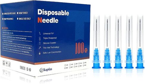 27 Gauge 1/2 inch Luer Lock Dispensing Accessorie, Individual Packaged, Pack of 100 in Saudi Arabia