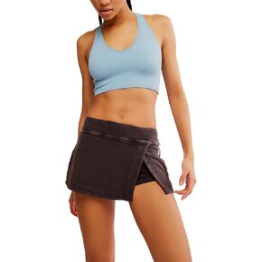 تنورة هوت شوت ميني للسيدات من Free People