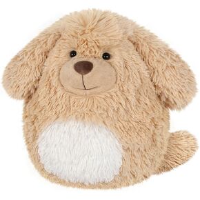 14 inch Stuffed Dog Plush Pillows, Fluffy Dog Stuffed Animals Dog Plush Toys for Squish Cuddle, Kawaii Plushies Cute Puppy Couch Pillows Dog Decor, Golden Retriever Gifts for Girls Boy