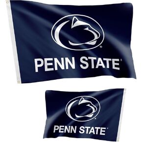 Desert Cactus Penn State Flag Double Sided The Pennsylvania State University PSU Nittany Lions Banners 100% Polyester Indoor Outdoor 3x5 feet Flags (Double Sided - Flag 2)