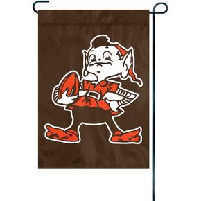NFL Cleveland Browns Brownie The Elf Premium Garden Flag, 12.5 x 18-inches