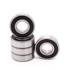 2PCS 6203-2RS Bearings 17x40x12mm Ball Bearings – Bearing Steel and Double Rubber Sealed Deep Groove Ball Bearings