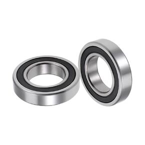 2pcs Deep Groove Ball Bearings - [1-1/4 Inch x 2-1/4 Inch x 1/2 Inch] Chrome Steel Balls for Motors Machine Tool Gearboxes Bearing Use, Double Sealed ABEC1