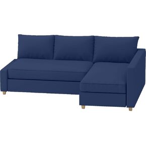 Durable Polyester Flax Friheten Sleeper Sofa Cover Replacement is Compatible for IKEA Friheten Sofa Bed Corner Sectional Slipcover. Sofa Cover Only! (Dark Gray Left Chaise)