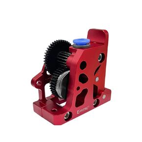 HGX Extruder kit Hotend All Metal HGX-lite-Extruder Hardened Steel Reduction Gear for CR10 Ender 3 CR6 VORON 3D Printer Parts (Red)