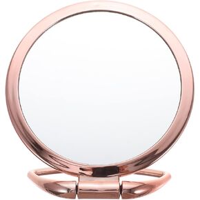 FRCOLOR Magnifying Handheld Mirror Double Sided Folding Mirror Desktop Makeup Mirror