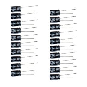 20pcs Rubycon YXF 50V 100uF 8×11.5mm Aluminum Electronic Capacitors
