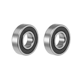 uxcell R8-2RS Deep Groove Ball Bearing 1/2"x1-1/8"x5/16" Double Sealed ABEC-3 Bearings 2-Pack