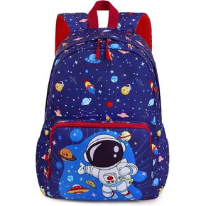 Astronaut Backpack for Kids, Space School Backpack for Boys, Kids Preschool Kindergarten Backpacks, Cute Toddler Bookbag, School Bag for Elementary Back to School Backpacks