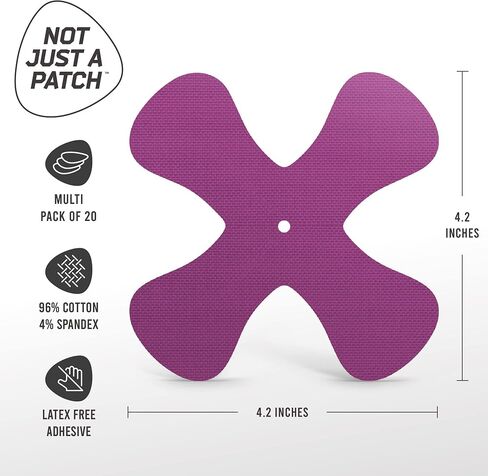 Not Just A Patch Omnipod 5 Adhesive Patches (20 Pack) - Durable for Active Lifestyle for 10-14 Days - Omnipod Covers in Mixed Colors in Saudi Arabia
