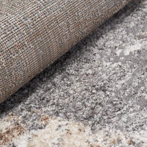 LUXE WEAVERS Lagos Collection Beige 2x3 Abstract Area Rug in Saudi Arabia