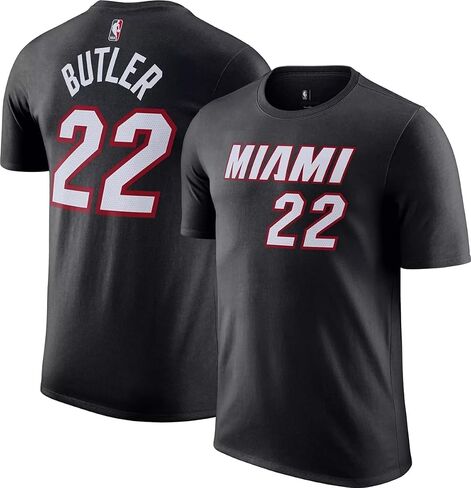 تي شيرت Jimmy Butler Miami Heat NBA Kids Youth 8-20 Black Icon Edition Performance Jersey in Saudi Arabia