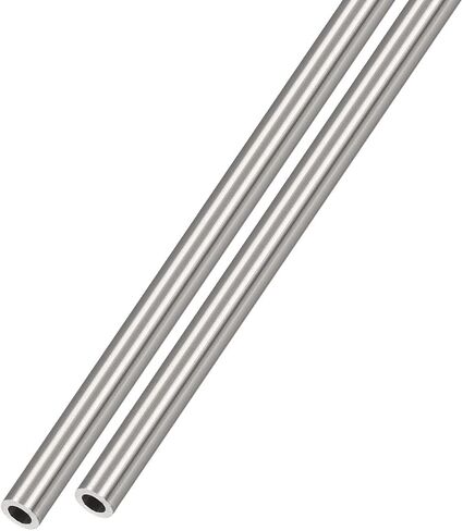METALLIXITY 304 Stainless Steel Tube (2mm OD x 0.3mm Wall T x 300mm L) 2Pcs, Straight Tubing - for Home Furnishing, Machinery in Saudi Arabia