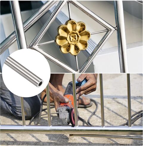 METALLIXITY 304 Stainless Steel Tube (2mm OD x 0.3mm Wall T x 300mm L) 2Pcs, Straight Tubing - for Home Furnishing, Machinery in Saudi Arabia