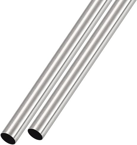 METALLIXITY 304 Stainless Steel Tube (2mm OD x 0.3mm Wall T x 300mm L) 2Pcs, Straight Tubing - for Home Furnishing, Machinery in Saudi Arabia
