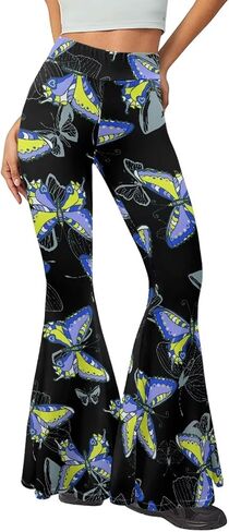 Amzbeauty Tall Yoga Pants for Women High Waist Flare Yoga Pants Womens Bootcut Pants Bell Bottom in Saudi Arabia