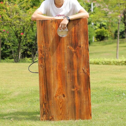 Solid Wood Regulation Size Cornhole Set Portable Bean Bags Toss Game with Durable Wood Grain Printed Surface and Underneath for Indoor and Outdoor in Saudi Arabia