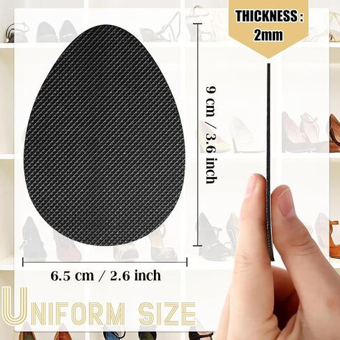 8PCS Four-Color Self-Adhesive Non-Slip Shoe Pads, High Heels Sole Protectors in Saudi Arabia