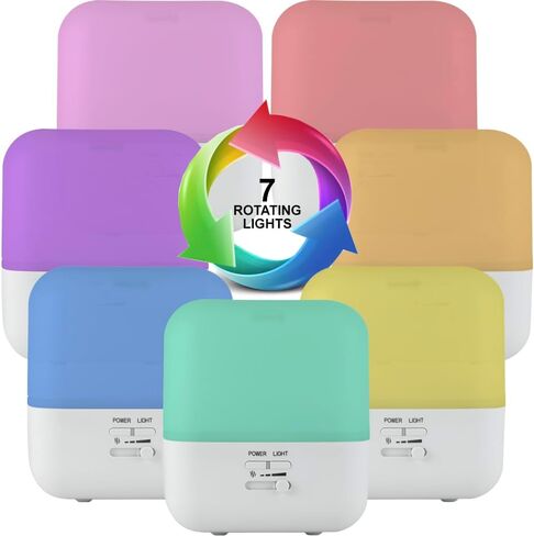 SpaRoom GuardianAir Humidifier Aromatherapy Ultrasonic Misting Essential Oil Diffuser with Adjustable Mist, 400 mL Water Capacity in Saudi Arabia