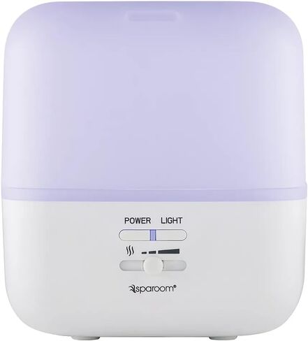 SpaRoom GuardianAir Humidifier Aromatherapy Ultrasonic Misting Essential Oil Diffuser with Adjustable Mist, 400 mL Water Capacity in Saudi Arabia