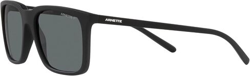 ARNETTE Unisex Sunglasses Transparent Grey Frame, Light Azure Mirror Teal Lenses, 56MM in Saudi Arabia