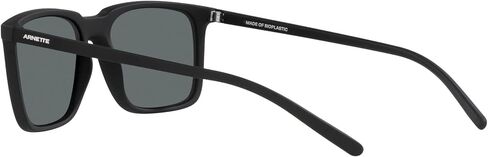 ARNETTE Unisex Sunglasses Transparent Grey Frame, Light Azure Mirror Teal Lenses, 56MM in Saudi Arabia