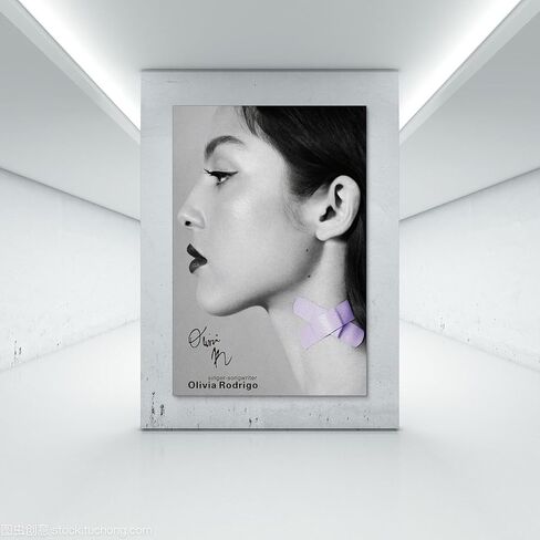 ملصق NaSsui Olivia ملصق Rodrigo Singer غطاء ألبوم الموسيقى ملصق جدار ديكور فني قماش غرفة النوم ديكور فني نمط غير مؤطر 12x18 بوصة (30x45 سم) in Kuwait