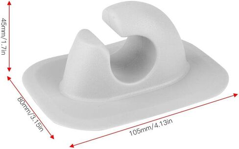 Alomejor Oar Holder Paddle Clip Holder Oar Keeper Kayak Paddle Holder Mount Holder for Canoes Kayaks Boats in Saudi Arabia