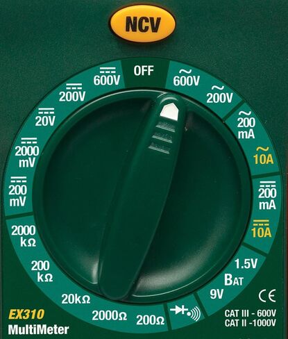 جهاز قياس متعدد الحجم مدمج HVAC True RMS من Extech EX363 مع NCV مدمج in Kuwait