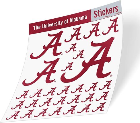 ملصقات Desert Cactus University of Alabama Crimson Tide Bama UA شارات الفينيل وزجاجة مياه للكمبيوتر المحمول وقصاصات السيارة T3 (النوع 3 C) in Kuwait