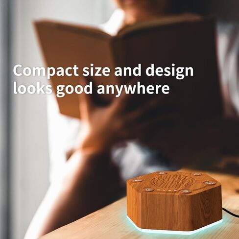 آلات ضوضاء بيضاء عالية الدقة 30 صوتًا مهدئًا فريدًا غير متكرر 12 لونًا ضوء ليلي 4 مؤقتات سطوع 10 مستويات مستوى صوت 32 مستوى ووظيفة الذاكرة in Kuwait