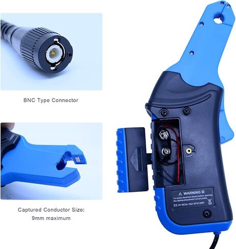 مشبك تيار متردد/تيار مستمر لراسم الذبذبات 20 كيلو هرتز عرض النطاق الترددي 1 ميجا فولت/10 مللي أمبير 65 أمبير مع قابس BNC (CC-65) in Kuwait