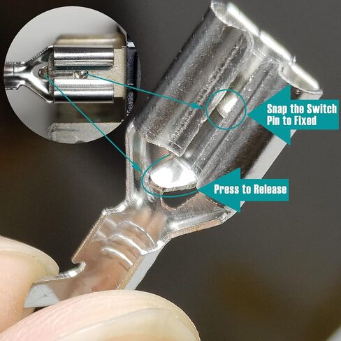 الروك التبديل التوصيل توصيل الإسكان تنظيم صندوق المقبس ARB Carling مع 6.3 مللي متر 14-16AWG الذهب والفضة أنثى المجرف موصل المحطة-1 مجموعة in Kuwait