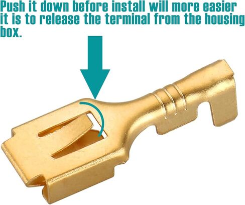 الروك التبديل التوصيل توصيل الإسكان تنظيم صندوق المقبس ARB Carling مع 6.3 مللي متر 14-16AWG الذهب والفضة أنثى المجرف موصل المحطة-1 مجموعة in Kuwait