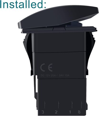 الروك التبديل التوصيل توصيل الإسكان تنظيم صندوق المقبس ARB Carling مع 6.3 مللي متر 14-16AWG الذهب والفضة أنثى المجرف موصل المحطة-1 مجموعة in Kuwait