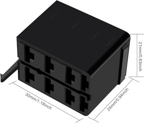الروك التبديل التوصيل توصيل الإسكان تنظيم صندوق المقبس ARB Carling مع 6.3 مللي متر 14-16AWG الذهب والفضة أنثى المجرف موصل المحطة-1 مجموعة in Kuwait