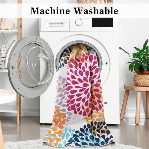 Washable Entryway Rugs Indoor - 2x3 Small Non-Slip Kitchen Rugs for Bedroom Botanical Print Floor Doormat for Bathroom Laundry Room Living Room Kids Room Multi Color in Saudi Arabia