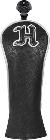 أغطية رأس الجولف غطاء رأس نادي السائق للسائقين في الممر وودز مضرب والنوادي الهجينة، جلد أسود بسيط ممتاز 3 أو 5 أغطية رأس خشبية قطعة واحدة أو مجموعة تناسب Taylormade in Kuwait