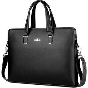 FSD.WG]Business Bag Leather Briefcase Shoulder Laptop Business Bag for Men