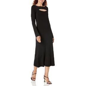 Equipment Women's Emelienne Dress in True Black in Kuwait