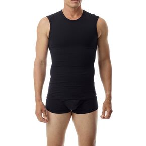 Underworks Cotton Bulge Concealer Compression Muscle Shirt Top 974