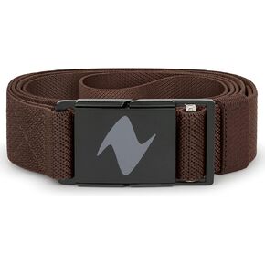 Zilpu Tactical Golf Belt for Men, Stretch Nylon Belts for Jeans with Magnetic Buckle