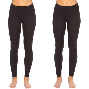 بنطال ضيق نسائي من Felina Sueded Athleisure Performance مع حزام خصر تنحيف، النمط: C3690، سروال يوجا في عبوة واحدة أو اثنتين